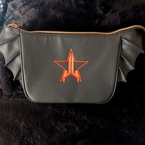 Jeffree Star black batwing pouch NWOT